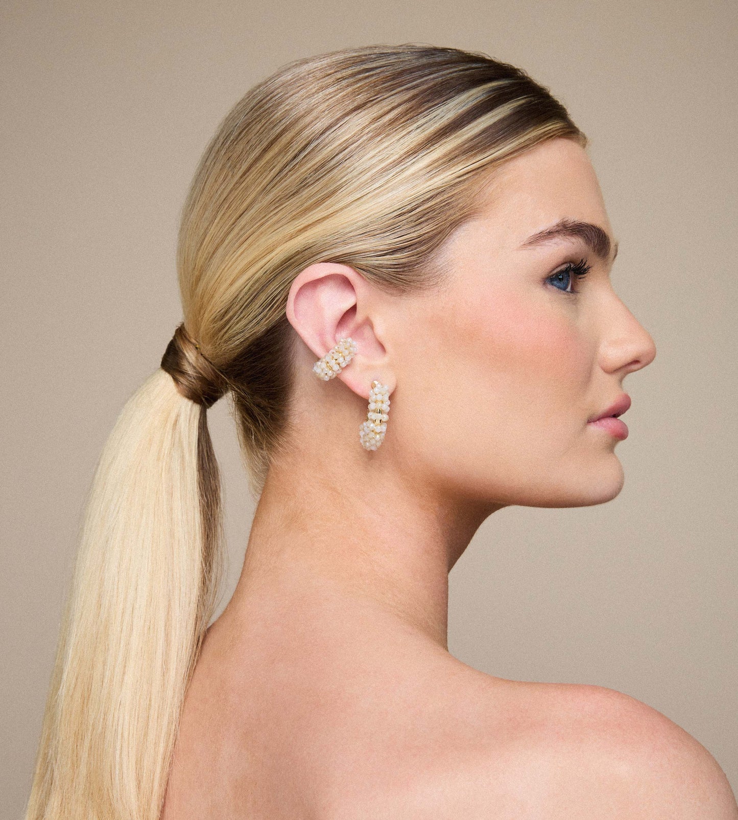 Ruby Medium Hoops