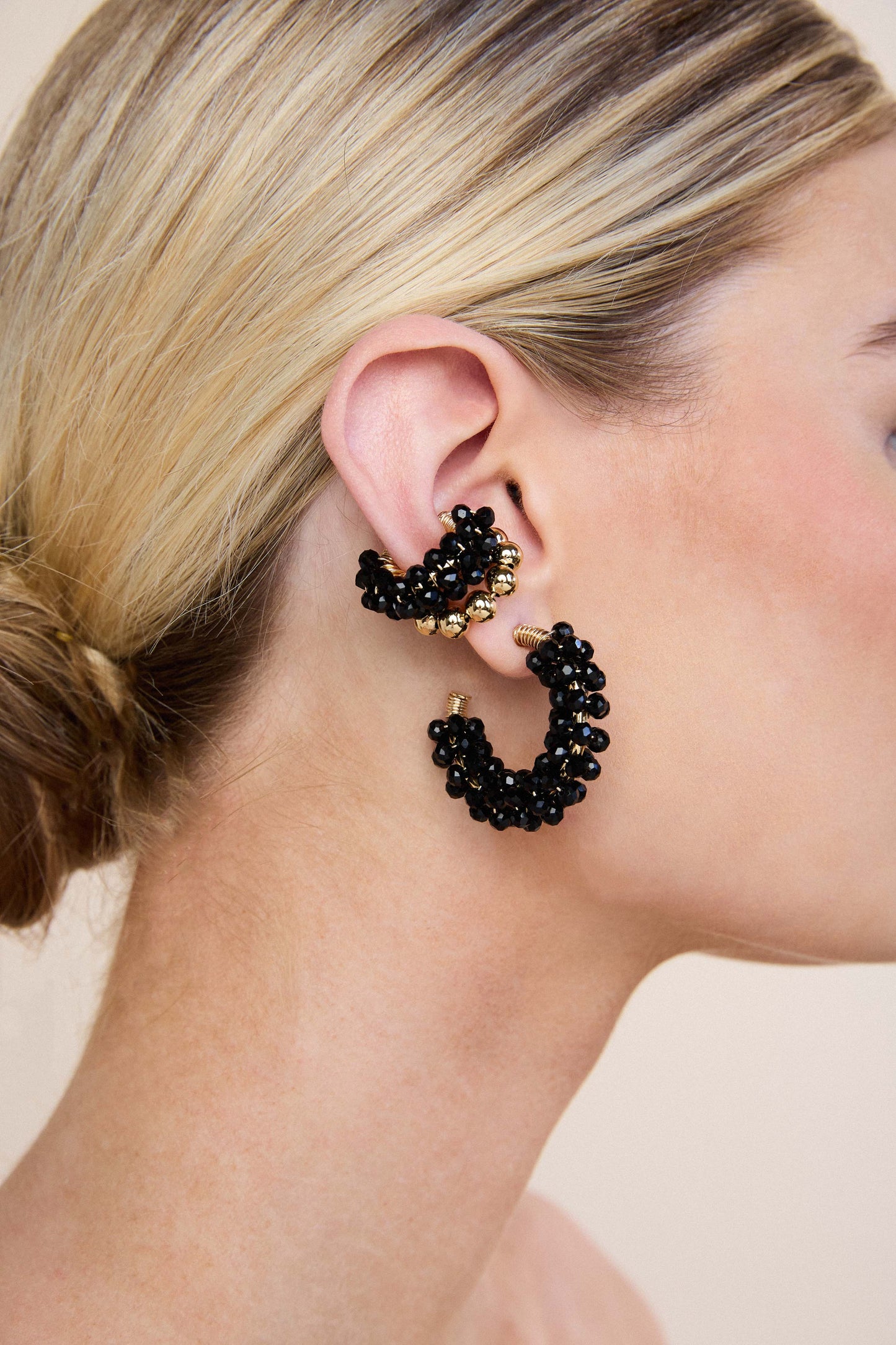 Lillian Hoops (Black)