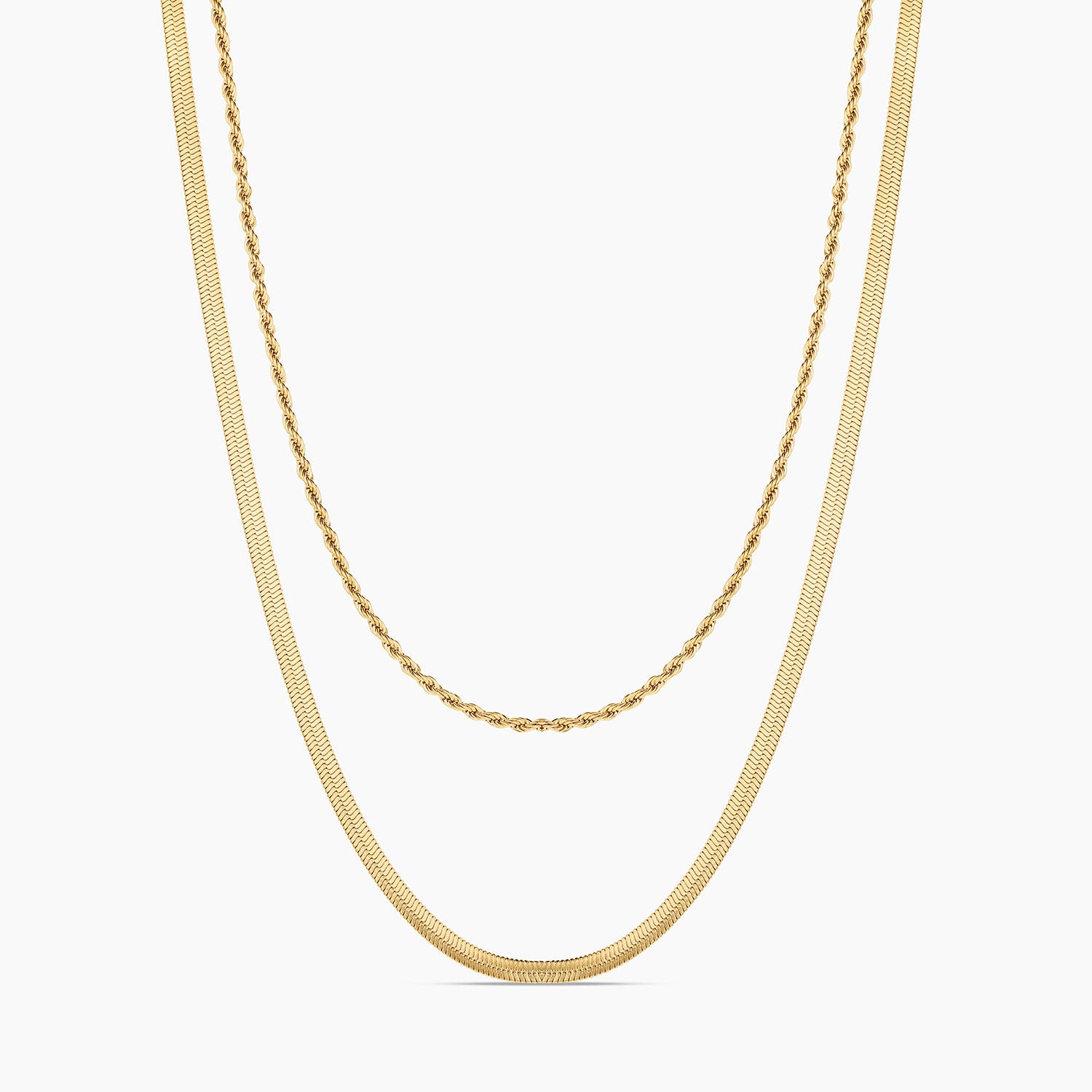 Emma Necklace 18k Gold Plated Stainless Steel – Alejandra Corona