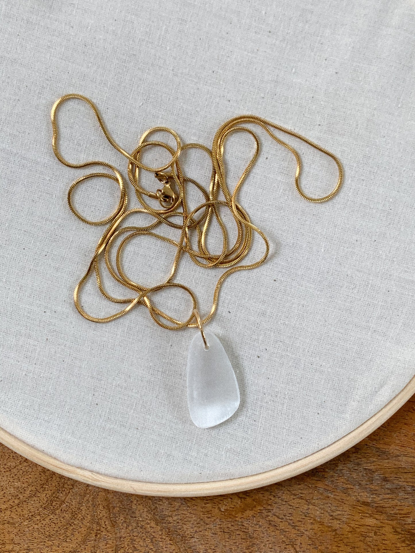 Selenite Charm