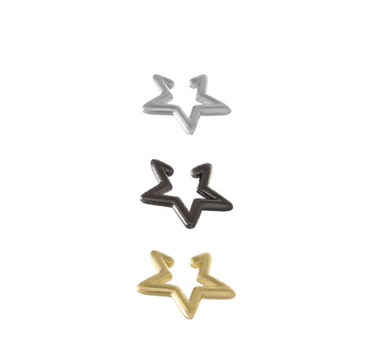 Star Trio Ear Cuff Set