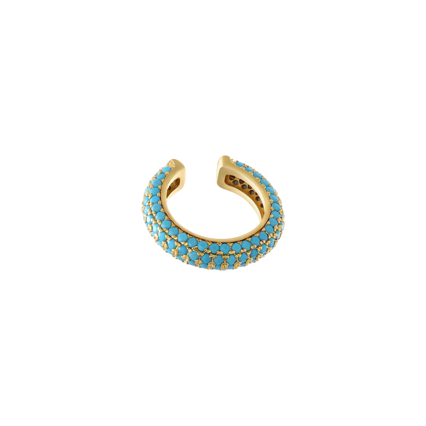 Blue CZ Ear Cuff