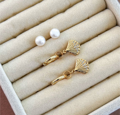 Shell Earring Set