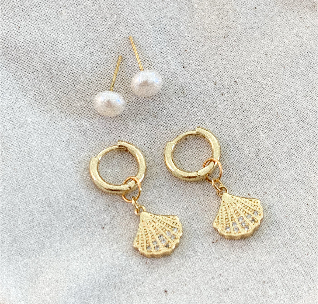 Shell Earring Set