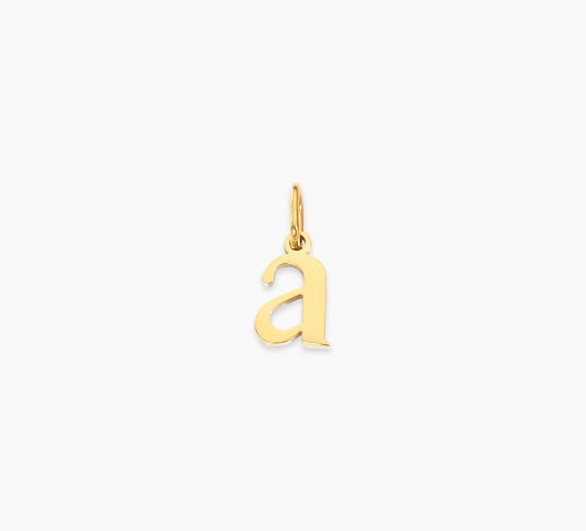Gold Initial Charm