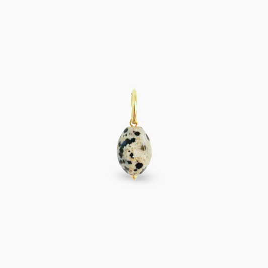 Dalmatian Jasper Charm