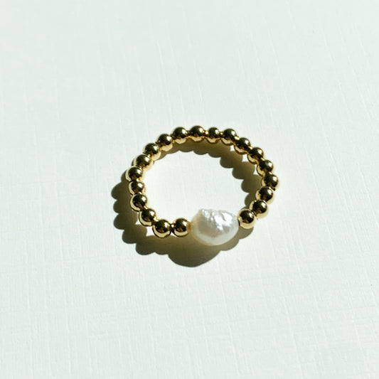 Lila Elastic Ring