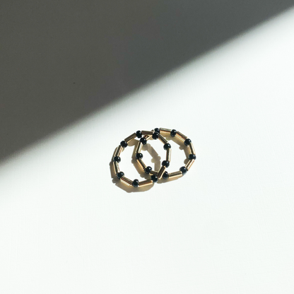 Delilah Elastic Ring Set