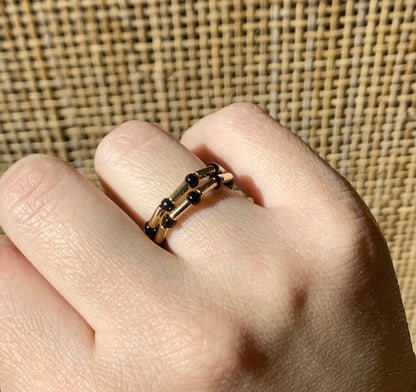 Delilah Elastic Ring Set